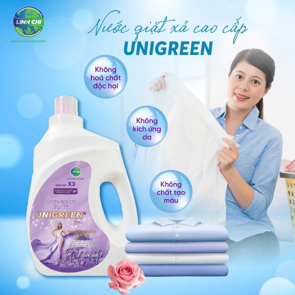 Nước giặt Uni Green 3L -Lavender
