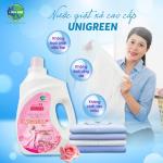 Nước giặt Uni Green 3L -Hoa hồng